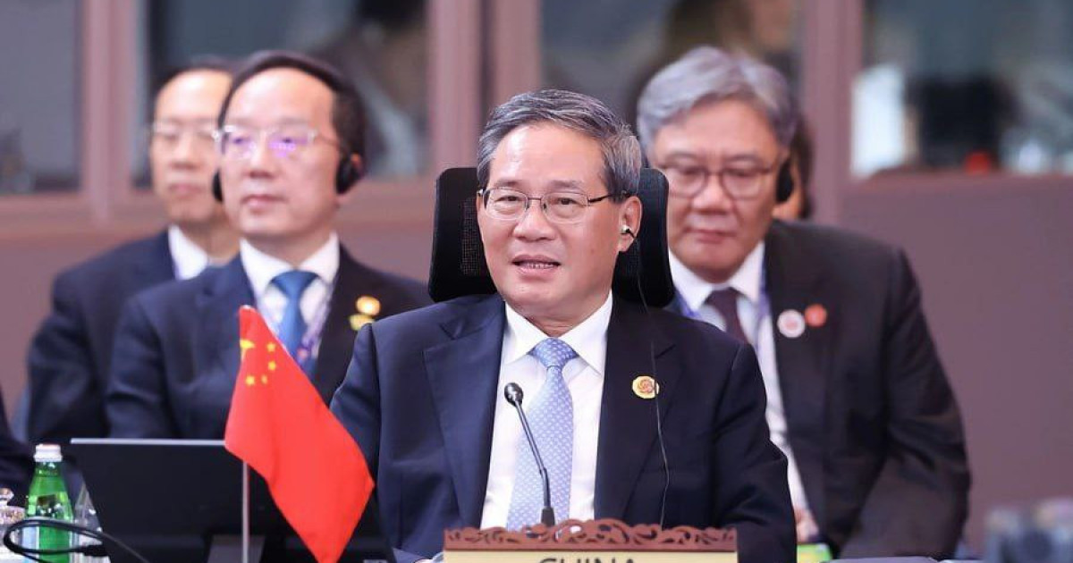 លោក Li Qiang នាយករដ្ឋមន្ត្រីចិនអញ្ជើញចូលរួមកិច្ចប្រជុំកំពូលអាស៊ីបូព៌ាលើកទី២០