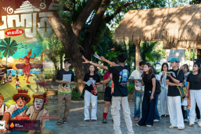 បើកទំព័រថ្មី មហោស្រពសិល្ប:បុណ្យភូមិមានជើងដាក់ចំណត ចុះចតនៅខេត្តព្រះវិហារ